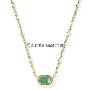 Mini Elisa Gold Satellite Short Pendant Necklace